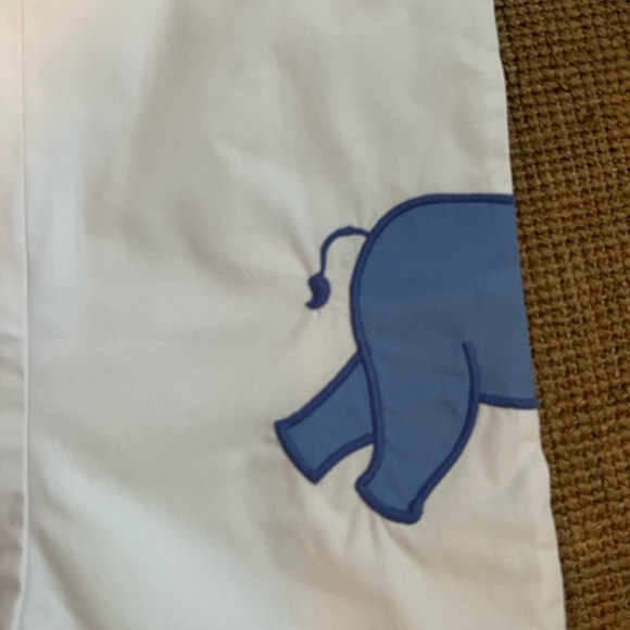 TBBC 12-18 month Baby Boy Party Elephant Shortall Birthday Romper - Picture 4 of 6